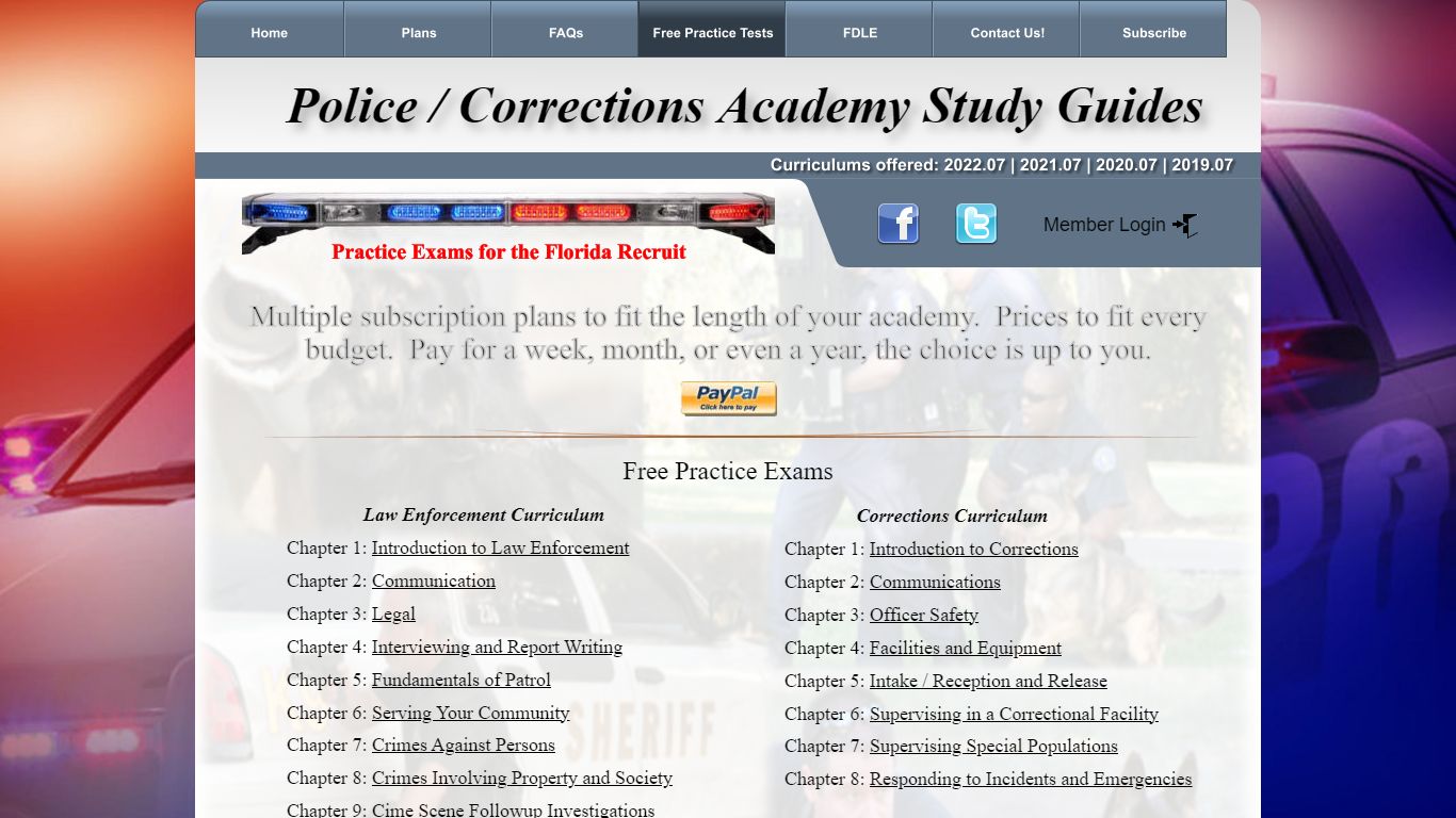 Free Tests - Police